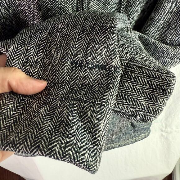 The North Face Women's Small Apex Heather Herringbone Black & White Jacket - Picture 12 of 15